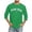 Green, variant on TIANZEN Men 3/4 Sleeve Letter City Name T Shirts Comfortable Crewneck Solid Color Fit Tee Shirt Tops Thick T Shirt