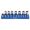 thumbnail image 2 of CASOMAN 1/2-inch Magnetic Socket Organizer, Holds 19 Metric Sockets, Blue Color, Magnetic Socket Holder, 2 of 7