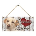 thumbnail image 1 of Ornament Wooden Sign Dog Tag Rectangular Wood Decoration Pet Slogan Pendant Decoration, 1 of 8