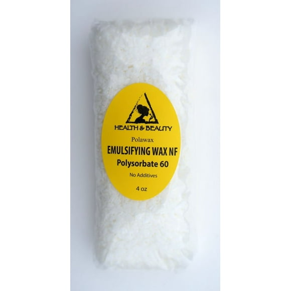 Emulsifying wax nf polysorbate 60 pure polawax 4 oz