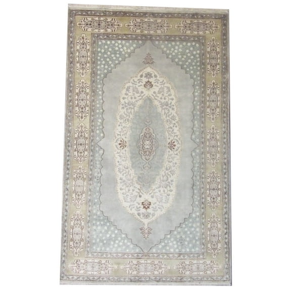 Wahi Rugs Hand Knotted Fine Persian Haji Jalili Tabriz 5'0"x8'0" -W11249