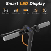 ALLOWEEK AW01L Electric Scooter for Adults, 350W Motor, 23-mile Long Range, 8.5 Solid Tires, Aluminum Frame Foldable Commuting E-Scooter