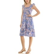 Nanette Lepore Smocked Midi Dress