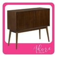 thumbnail image 1 of Adore Decor Brookline 2 Door Storage Cabinet Walnut Brown, 1 of 10