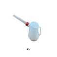 thumbnail image 3 of Sidaley Olla de combustible de aceite, boquilla larga de plástico para coche, contenedores de combustible, jarra medidora de combustible a prueba de Vehículos, repuestos y accesorios Mis 2L Sidaley VI020451-02, 3 of 6