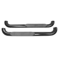 thumbnail image 2 of Westin Automotive Nerf Bar 21-3925 Platinum; With Step Pads; 4 Inch Oval Bent; Powder Coated; Black; Steel; Without End Caps; Rocker Panel Mount, 2 of 3