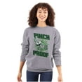 thumbnail image 3 of PACMAN Saint Paddys Pinch Proof Unisex Plus Size Sweatshirt Brisco Brands 5X, 3 of 5
