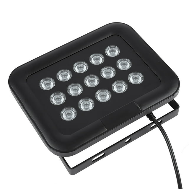 Luz infrarroja, CC 12 V, 15 piezas, luz de visión nocturna por infrarrojos, luz de visión nocturna, construcción robusta