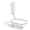 White, variant on Wall Outlet Concealer, Flat Outlet Extender with 3 Receptacles, Ultra Thin Wall Plate Plug & Power Strip, 3FT Cord for Home Office Travel, White