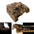 thumbnail image 2 of serony Simulation Reptile Hiding Cave Hole Adornment Artificial for Turtle Tortoise Small, 2 of 8