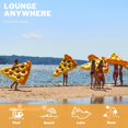 thumbnail image 4 of Rebanada de pizza inflable Pool Float Swimline con portavasos, 4 of 7
