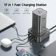 thumbnail image 2 of Estación de carga ThShub 17 en 1 USB C Power Strip de 100 W, 2 of 7