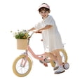 thumbnail image 4 of Xssm Mini Bike with Assist Wheels, Storage Basket _Pink 12 Inch, 4 of 13