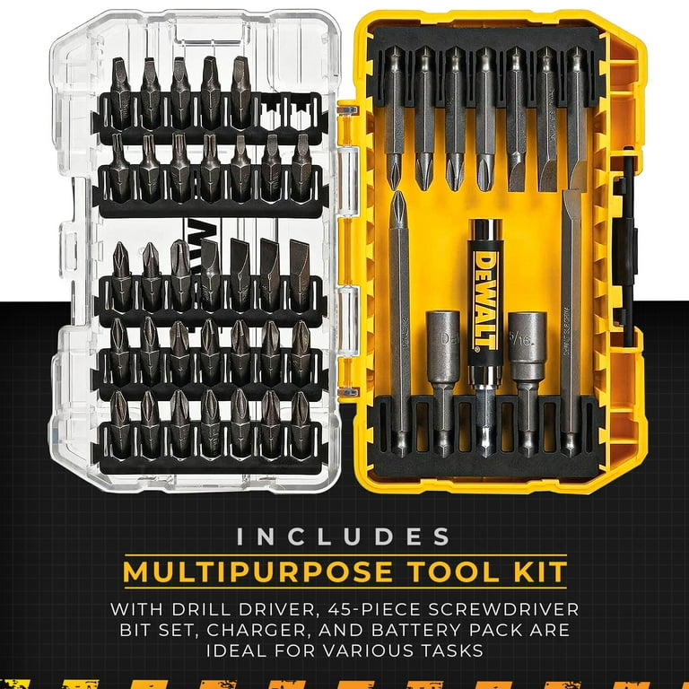  DEWALT 12V MAX* Cordless Drill / Driver Kit, 3/8-Inch  (DCD710S2) : Tools & Home Improvement