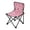 Pink Candy Cane and Strawberry, variant on 600D Oxford Camping Chair Portable Foldable Chair Supports 220 lbs for Picnic, Fishing, Backpacking Deer and Cardinals Pattern