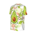 thumbnail image 6 of Fotbe Avocado Keep Calm Baseball Jersey Shirt for Men and Women, Casual Short Sleeves Button Down T-Shirt-4X-Large, 6 of 9