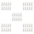 thumbnail image 1 of ZheElen 10pack/lot Metal Key Chain Snap Hooks - Accessories For Personalized Keychain Is Low Bright silver 5Set, 1 of 6