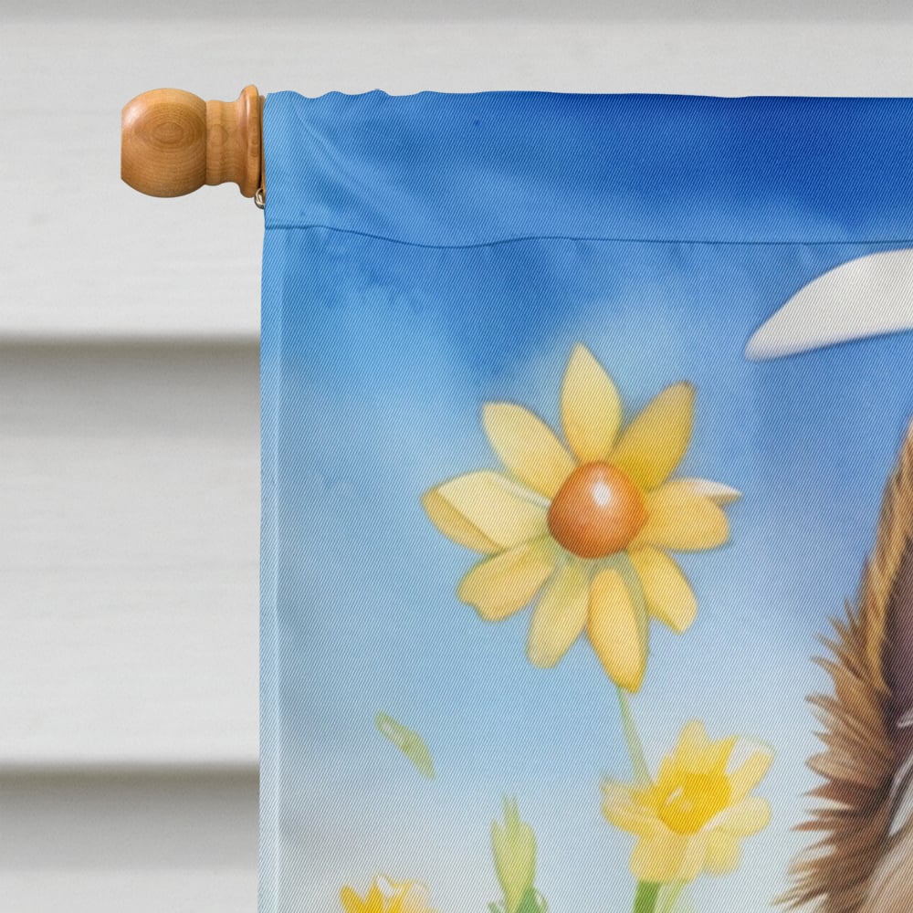 Cairn Terrier Easter Egg Hunt House Flag 28 in x 40 in