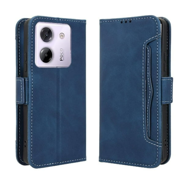 Funda Tipo Billetera GANGXUN para Xiaomi Poco M7 Pro 5G – Tapa Flip con Tarjetero