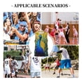 thumbnail image 6 of Honeii Peacocks print basktball shirt for men and women, Unisex basketball jersey for Theme party-4X-Large, 6 of 6