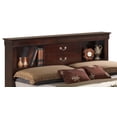 thumbnail image 4 of Glory Furniture Louis Phillipe Queen Storage Bed in Cappuccino Color, 4 of 4