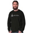 thumbnail image 5 of United States USSF Space Force Logo Long Sleeve TShirt Men Women Brisco Brands S, 5 of 6