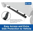 thumbnail image 3 of Tyger Auto 4" Riser Running Boards Compatible with 2007-2021 Toyota Tundra | Double Cab | TG-RS2T40168 | Side Step Rails Nerf Bars, 3 of 7