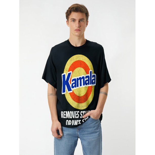 Kamala Removes_Stubborn_Orange_Stains_, Kamala Harris 2024 T-Shirt Tee For Adult, Men, Women, Teen, Teenager, Adolescent,Youth