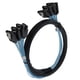 thumbnail image 3 of Cable de disco duro aleatorio de color Cable de 7 pines SATA a SATA 3.0 Cable de datos de alta velocidad de transmisión de datos de 6 Ghps, 4 cabezales, 1 m Inevent EL002450-04, 3 of 7