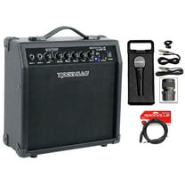 Rockville G-AMP 20 Watt Guitar Amplifier Combo Amp Bluetooth/Delay Microphone