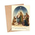 thumbnail image 1 of Tarjeta de Navidad TeloNook con escena de la Sagrada Familia con sobre 2025, 1 of 7