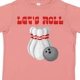 thumbnail image 4 of Inktastic Let's Roll Bowling Boys or Girls Toddler T-Shirt, 4 of 5