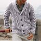 thumbnail image 2 of Suéter para hombre, cárdigan de punto holgado, abrigos gruesos de manga larga para hombre, jerséis, ofertas de ropa 2024, moda coreana de alta calidad Y2k, 2 of 5