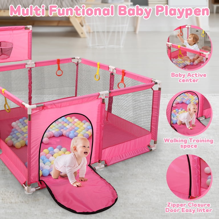 JoyStone 50x50 Playpen with Basketball Hoop & Balls photo 6