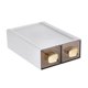 thumbnail image 1 of 8016 Desktop Ins Multi-Stacked Storage Box Dormitory Desk Transparent Drawer Student Stationery Off, 1 of 5