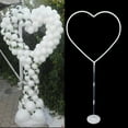 thumbnail image 6 of RELAX DREAM Balloon Column Arch Set, Heart Balloon Column Arch Stand Kit with Stand Base and Balloon Sticks, Balloon Arch Frame Column Holder for Wedding Birthday Baby Shower Party Decoration Supplies, 6 of 11