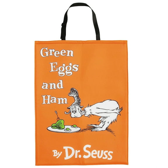 Adults Dr. Seuss Green Eggs and Ham Quick Change Book Cover Costume - One Size
