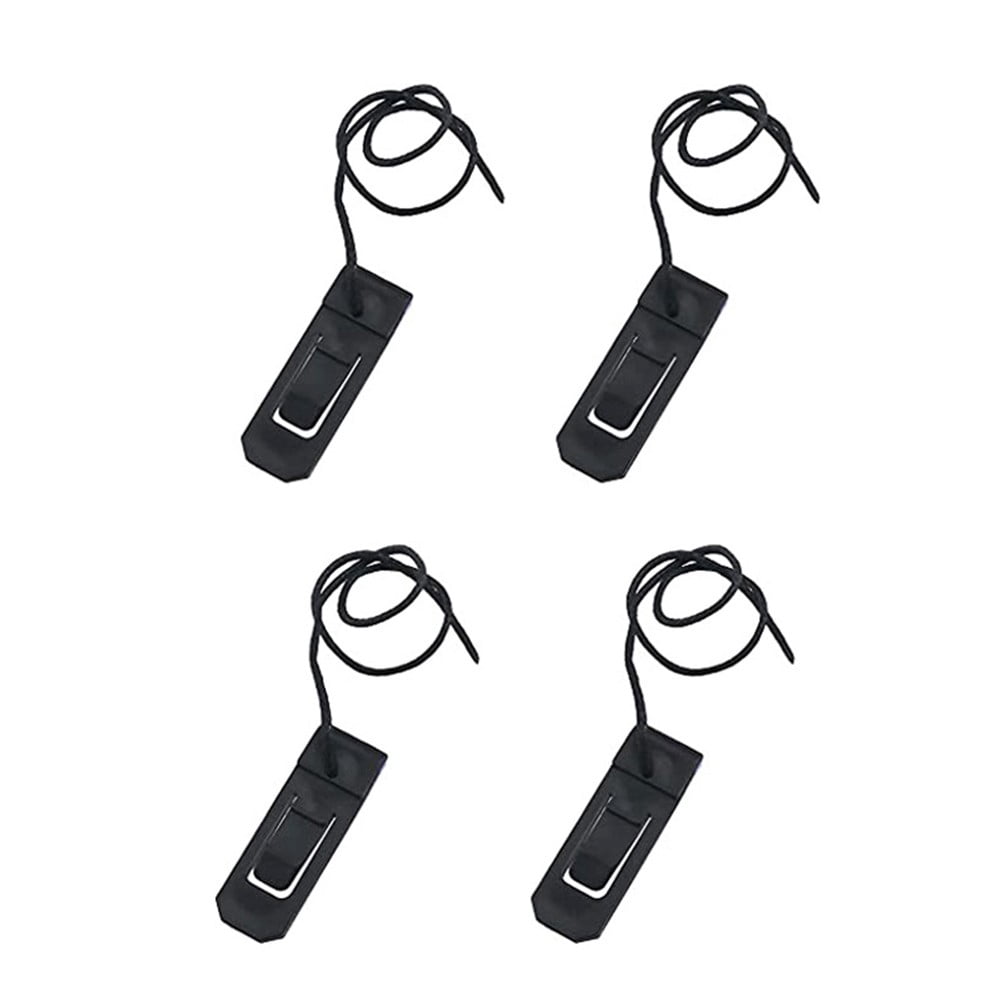 4 Pcs Clips pour Ailerons de Longboard Surf Nylon Gonflable Boucle d'Aileron de Planche à Pagaie