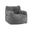 Grey1, variant on MIERES Velvet Modular Folding Couch,Flip Open Convertible Lounge Sofa Chair,Fold Out Sleeper Sofa for Apartment,Bedroom and Living Room