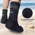 thumbnail image 3 of Calcetines de playa Dizokizo de neopreno antideslizantes de 3 mm, talla L, 3 of 7
