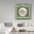 thumbnail image 3 of Trademark Fine Art 'Farmhouse Holiday II Color' Canvas Art by Pela Studio, 3 of 3