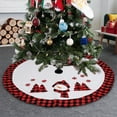 thumbnail image 4 of Suncoda Fabric Trees Skirt, Christmas Tree Skirt Sequins Christmas Tree Bottom Decoration Scene Arrangement Props Christmas Tree Enclosure, 4 of 6