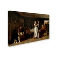 thumbnail image 2 of Trademark Fine Art 'Breaking Home Ties' Canvas Art by Thomas Hovenden, 2 of 3