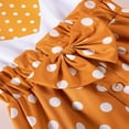 thumbnail image 7 of Placlothes Cute Yellow Cotton Two Piece Skirt Outfits for Little Girls and Big Girls Summer Fall Sets Size 5 T Birthday Kids Tops and Skirt, 7 of 7