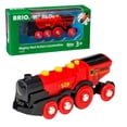 thumbnail image 4 of Locomotora de acción Toy Train BRIO World 33592, color rojo poderoso, 4 of 9