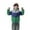 Green, variant on Teen Puffer Jacket Kids Hooded Green Jacket Boys Zipper Long Sleeve Waterproof Kids Lightweight Jacket 10-11 Years Boy Jacket