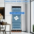 thumbnail image 2 of Garvee 155 Bottles Compressor Wine Cooler Refrigerator,Large Size Capacity Freestanding Wine Cellar with LED Touch Control,Black, 2 of 8