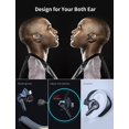 thumbnail image 4 of Emotal Auriculares Bluetooth con cancelación de ruido AI de doble micrófono para teléfonos celulares, 10 días en espera 30 horas de tiempo de conversación HD Auricular Bluetooth IPX6 impermeable ultra, 4 of 5