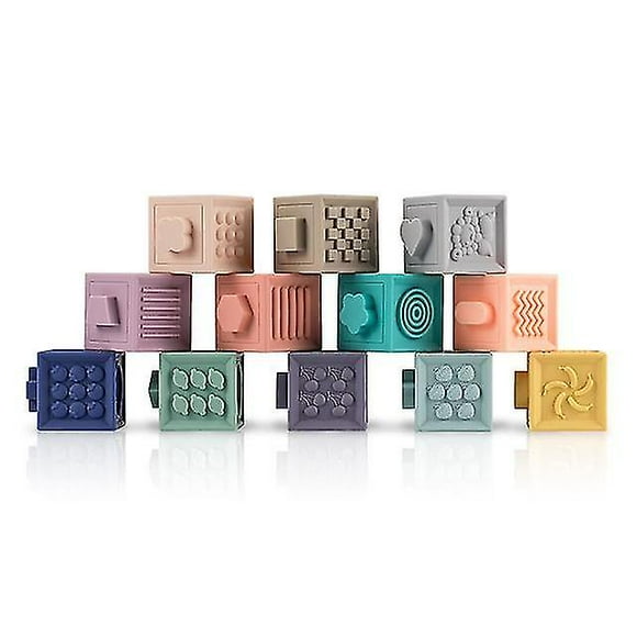 Bath toys bath toys for baby kid water toy rubber soft building blocks cognitive toy for baby bath toy (HTOOQ)