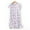 White, variant on Plus Size Nightgown Knitted Cotton Sleepwear Short Sleeve Round Neck Home Dress